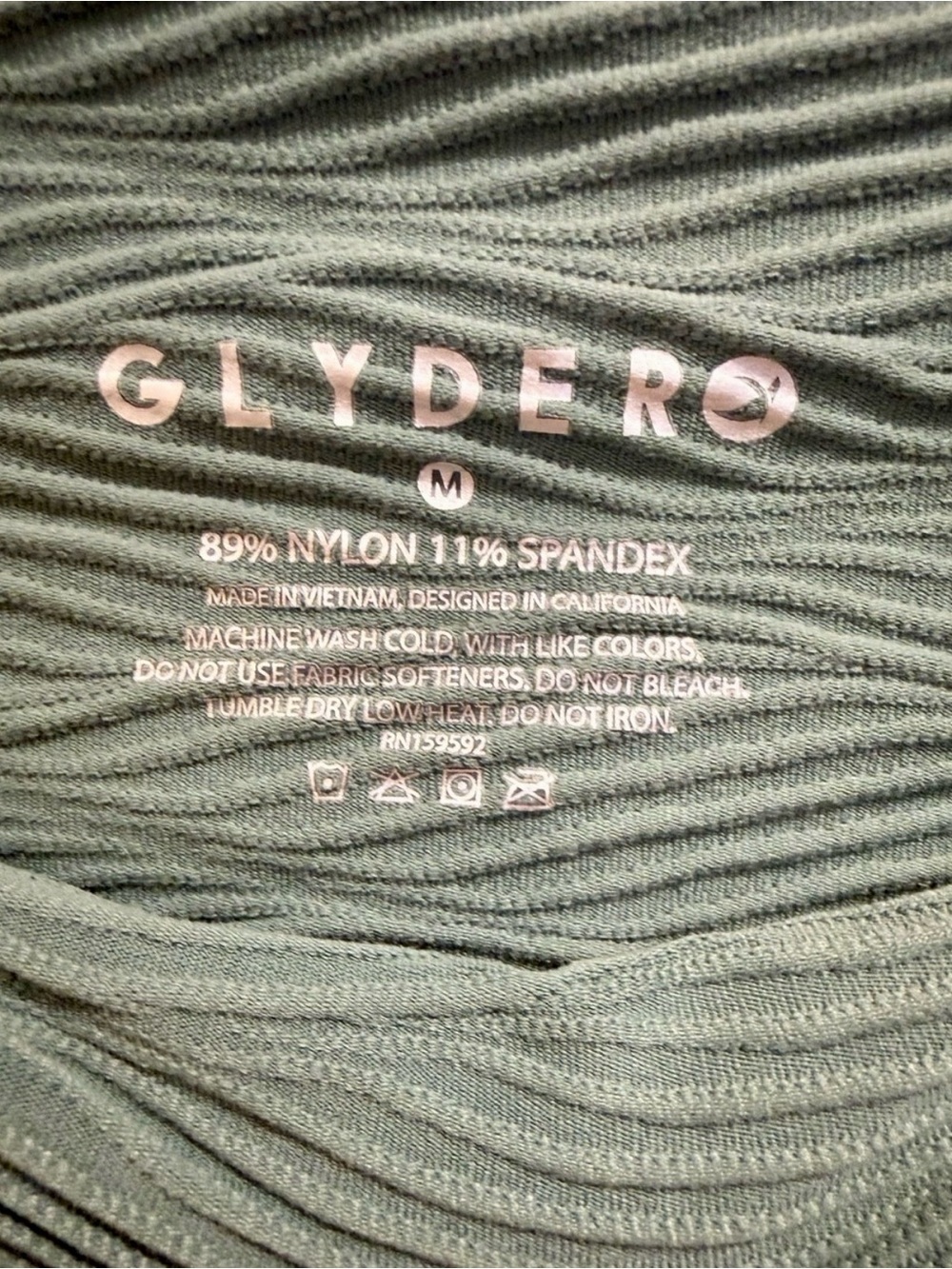Glyder High-Waist Soothe Leggings in Silver Pine Size M - Picture 3 of 5